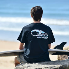 Load image into Gallery viewer, 1982 - Cronulla Surf Design Classic Tee (Black)
