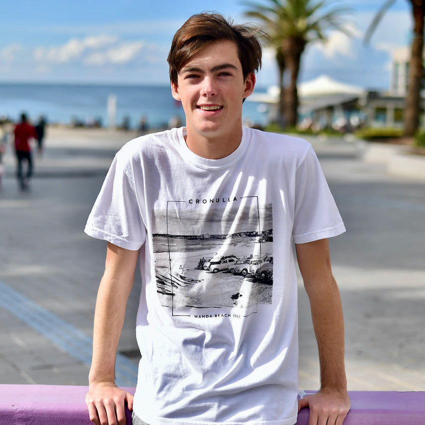 Cronulla Surf Design Wanda Beach Surf Tee Shirt Bob Weeks