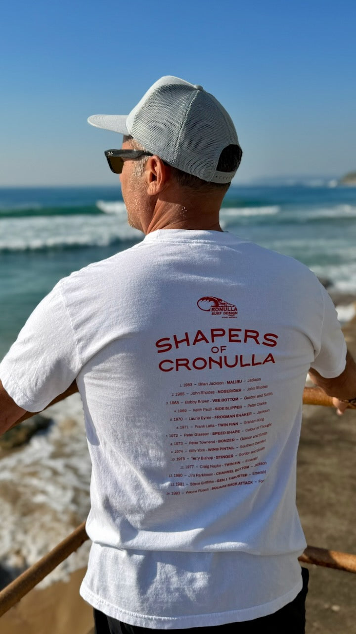 Shapers Tee (White)