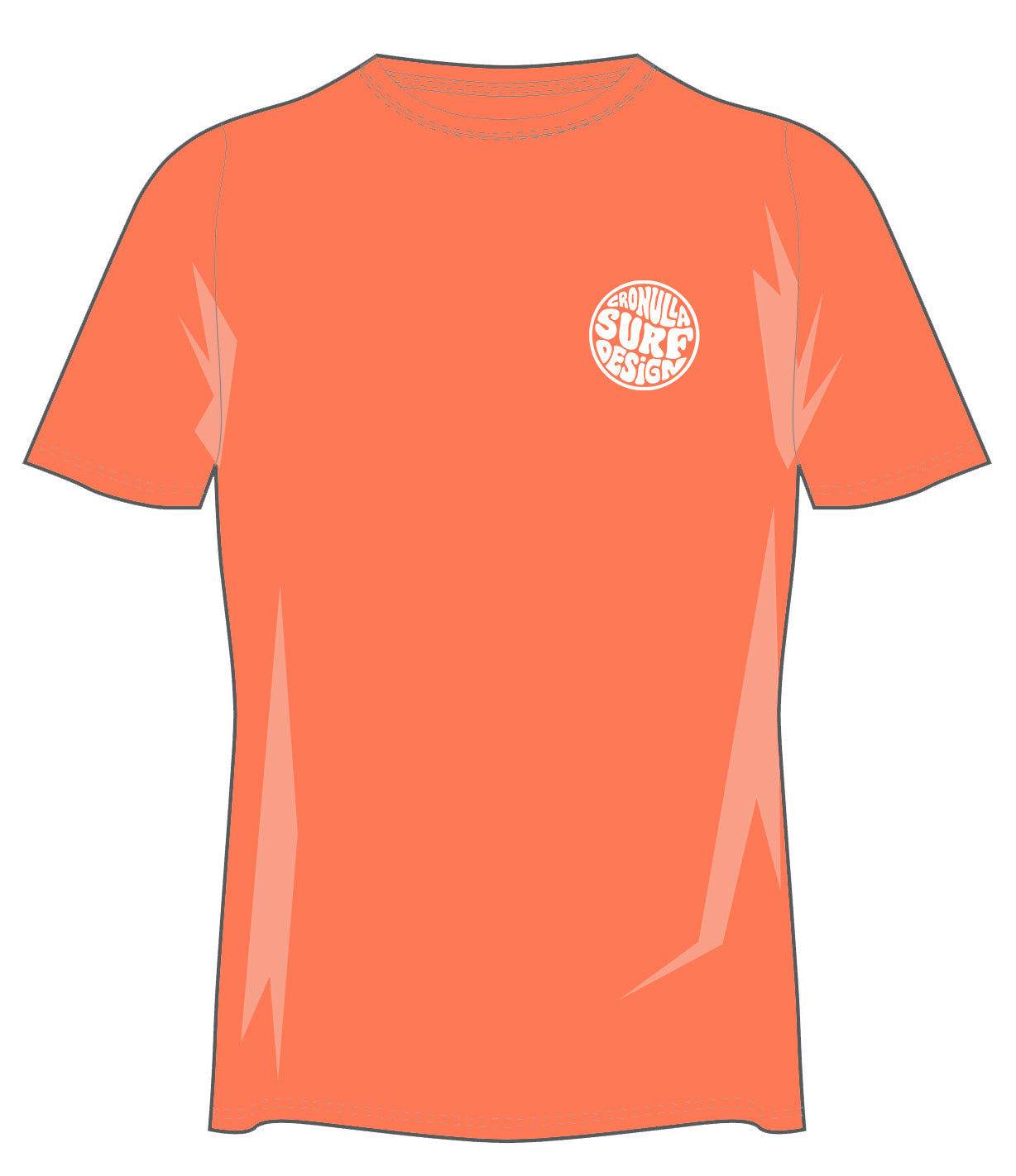 1990 Grom’s Time Warp Tee (Orange)