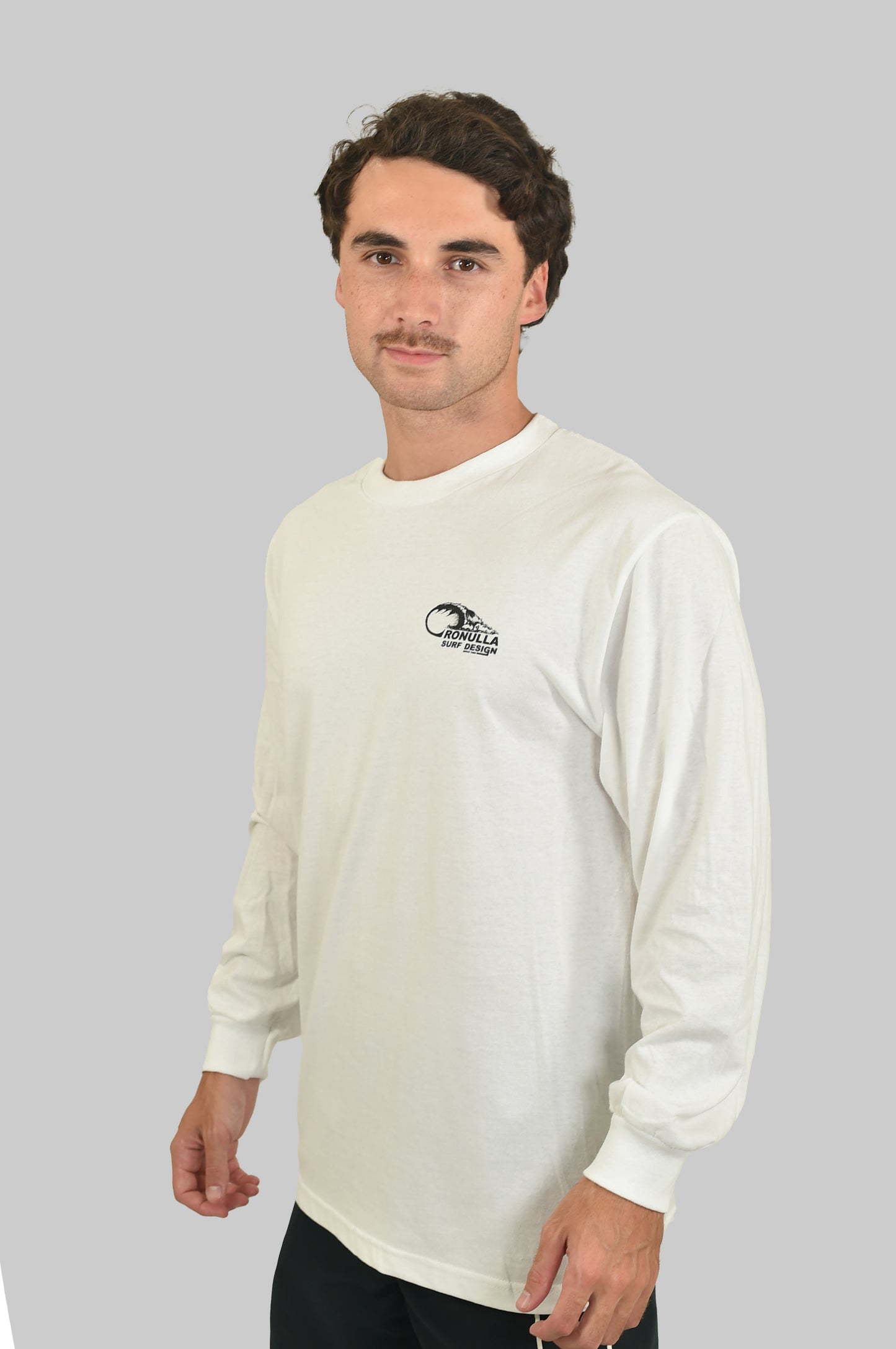 1980 Retro Long Sleeve (White)