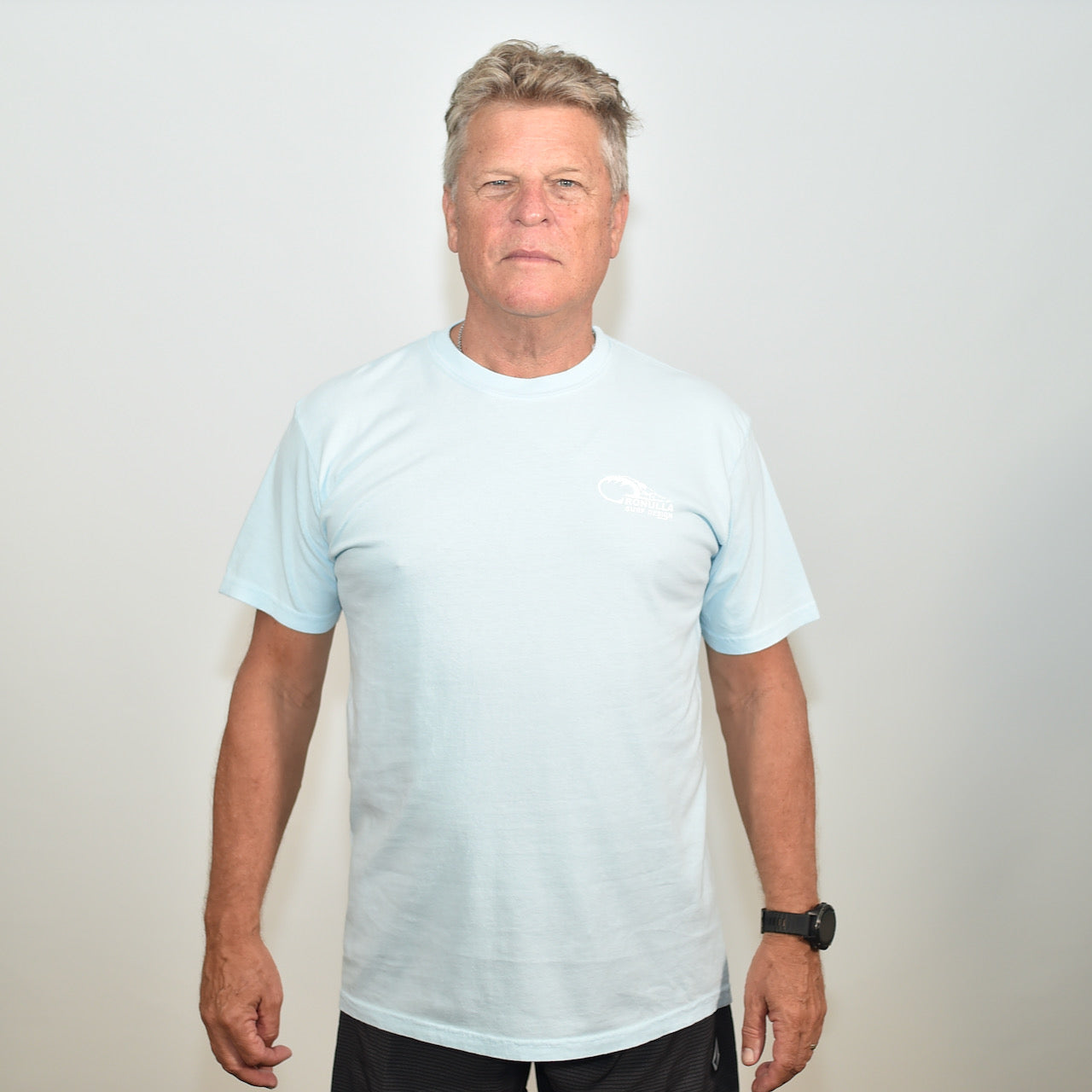 1980 Retro Surf Tee (Blue)