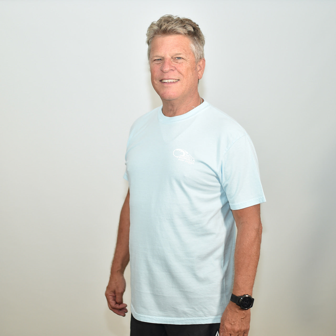 1980 Retro Surf Tee (Blue)