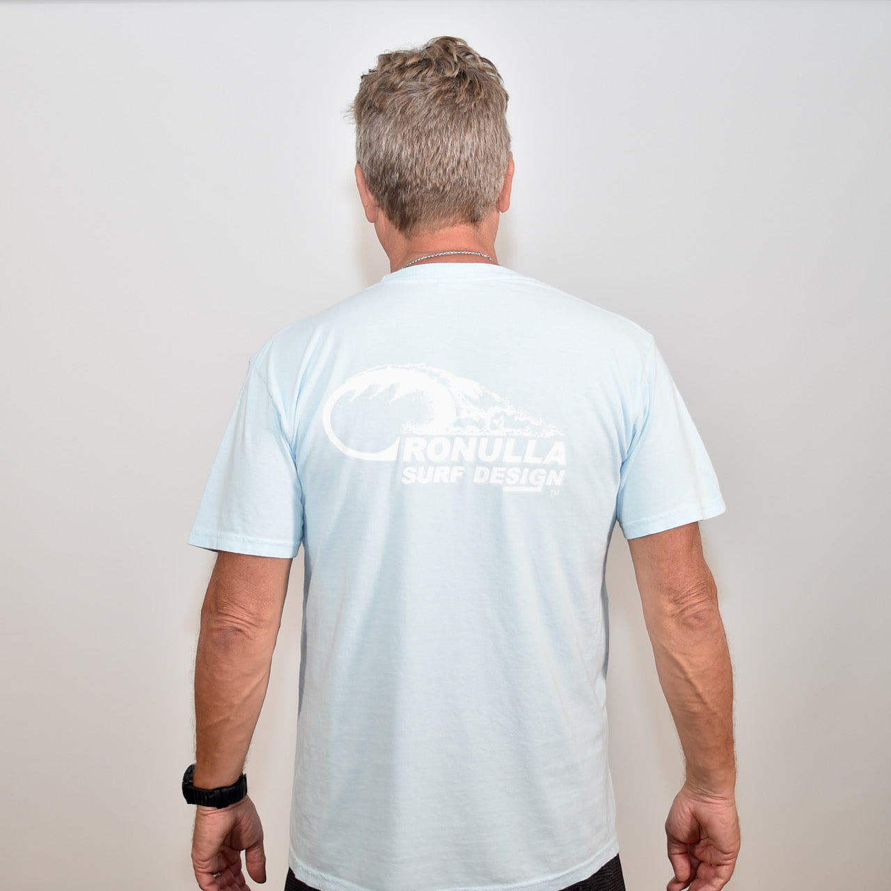 1980 Retro Surf Tee (Blue)