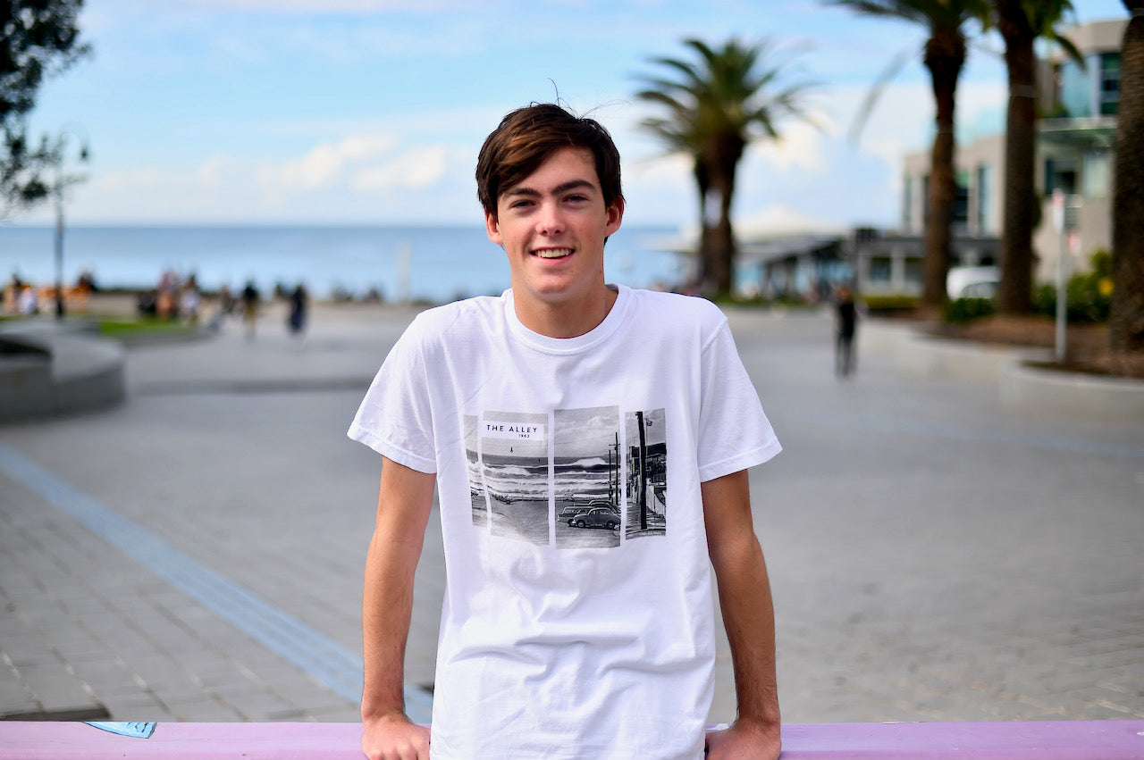 Cronulla Surf Design North Cronulla Beach Surf Tee Shirt Bob Weeks