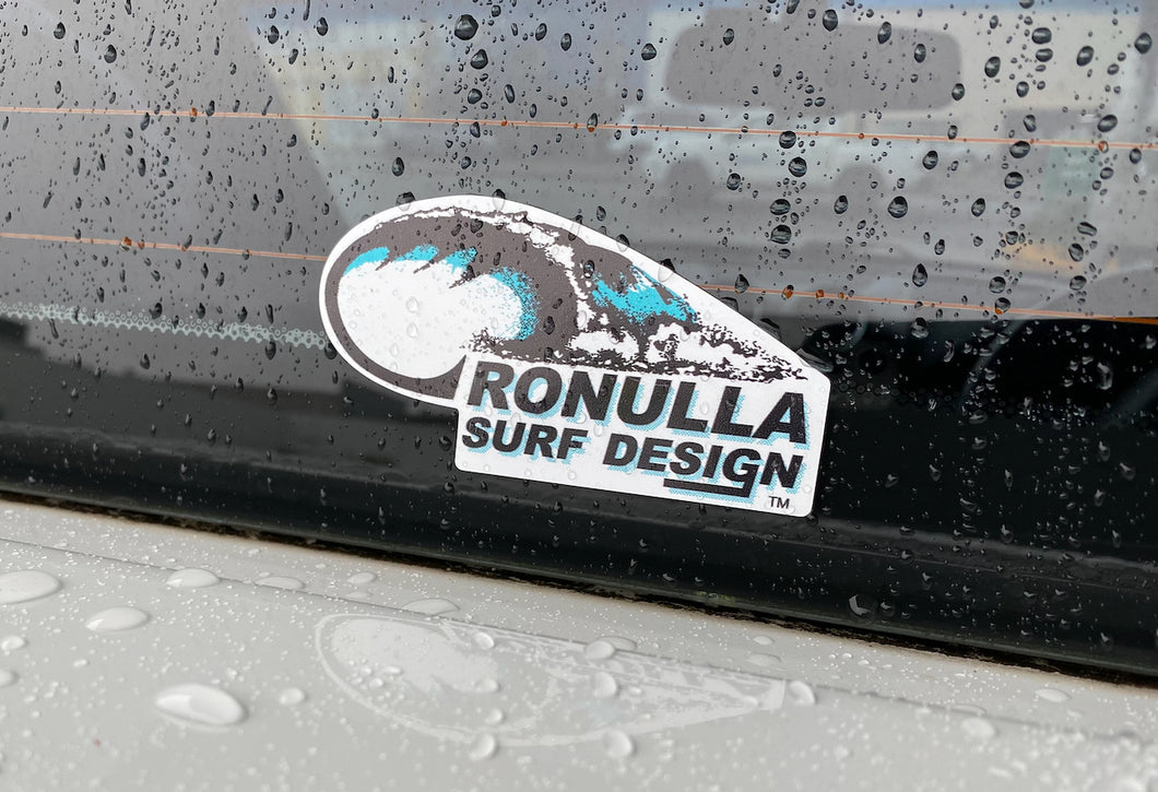 Cronulla Surf Design Car Sticker