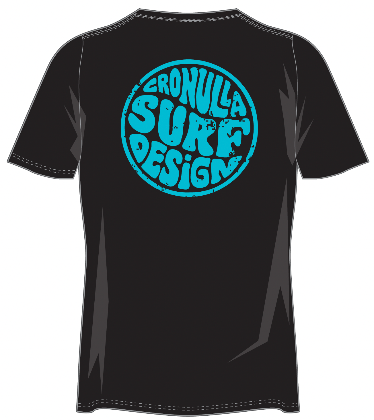 Cronulla Surf Design Surf Tee Shirt