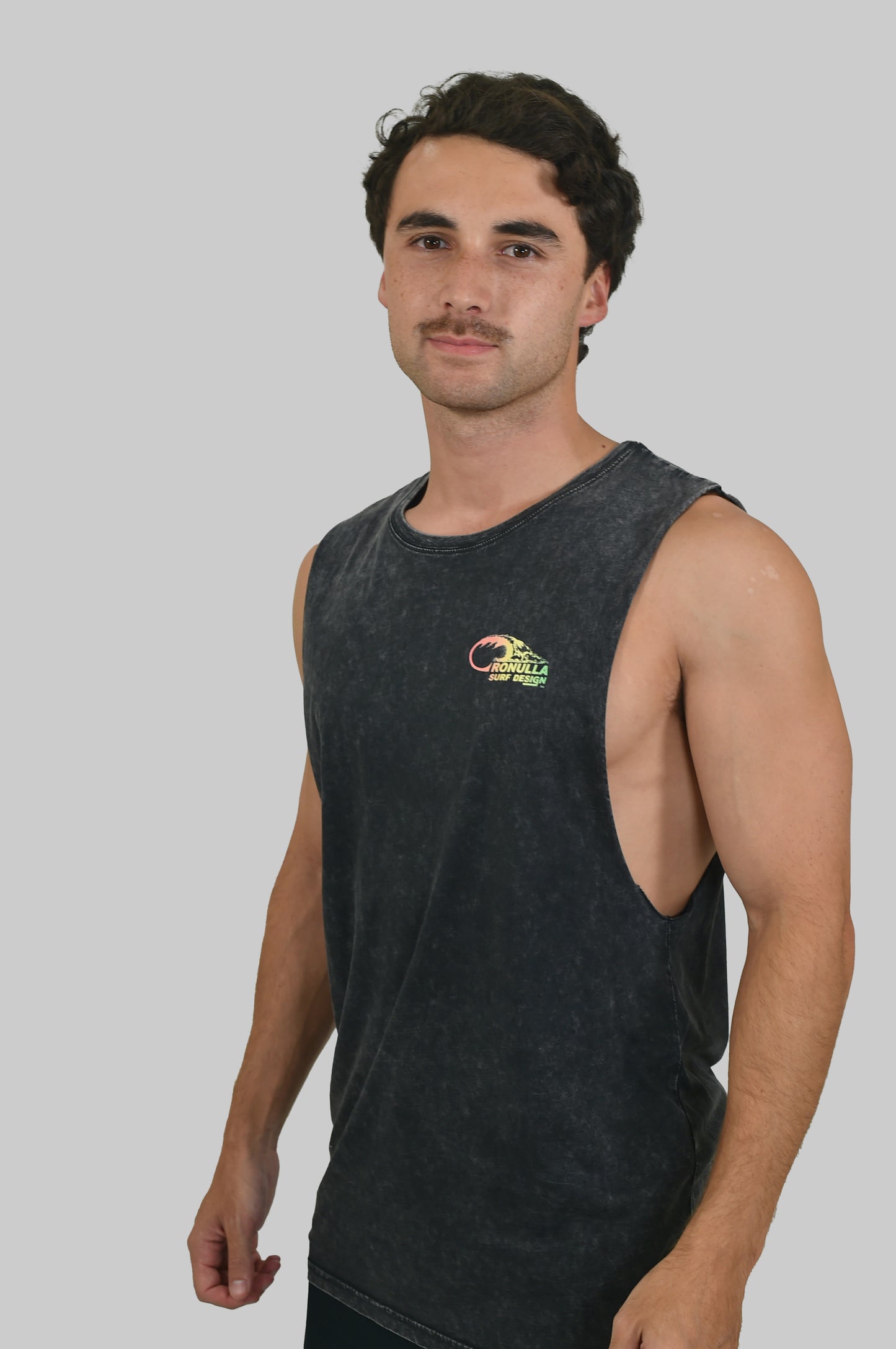 1985 Faded Tank (Black Stone)