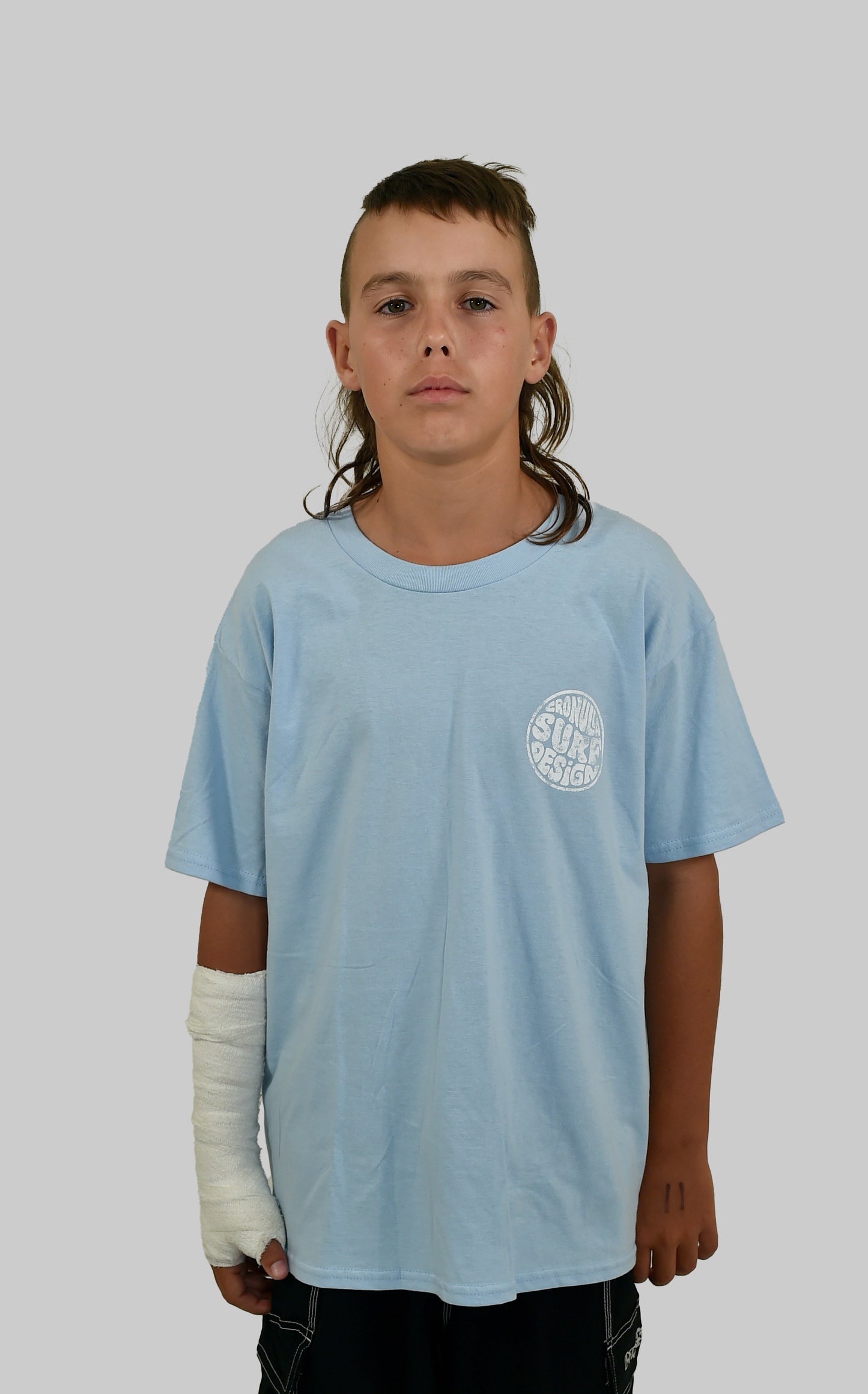1990 Grom’s Time Warp Tee (Blue)