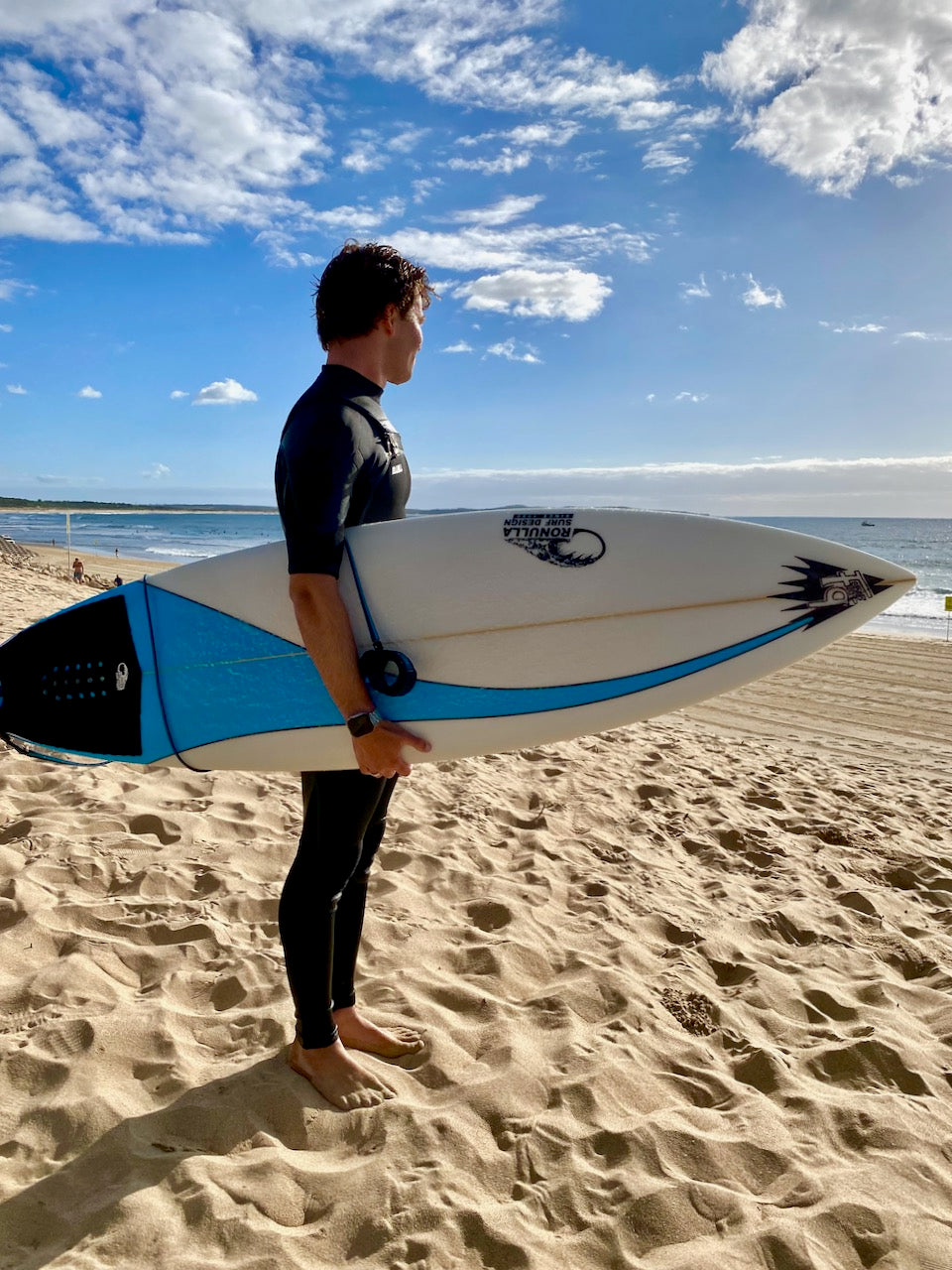 Cronulla Surf Design tailpad and team rider decal 