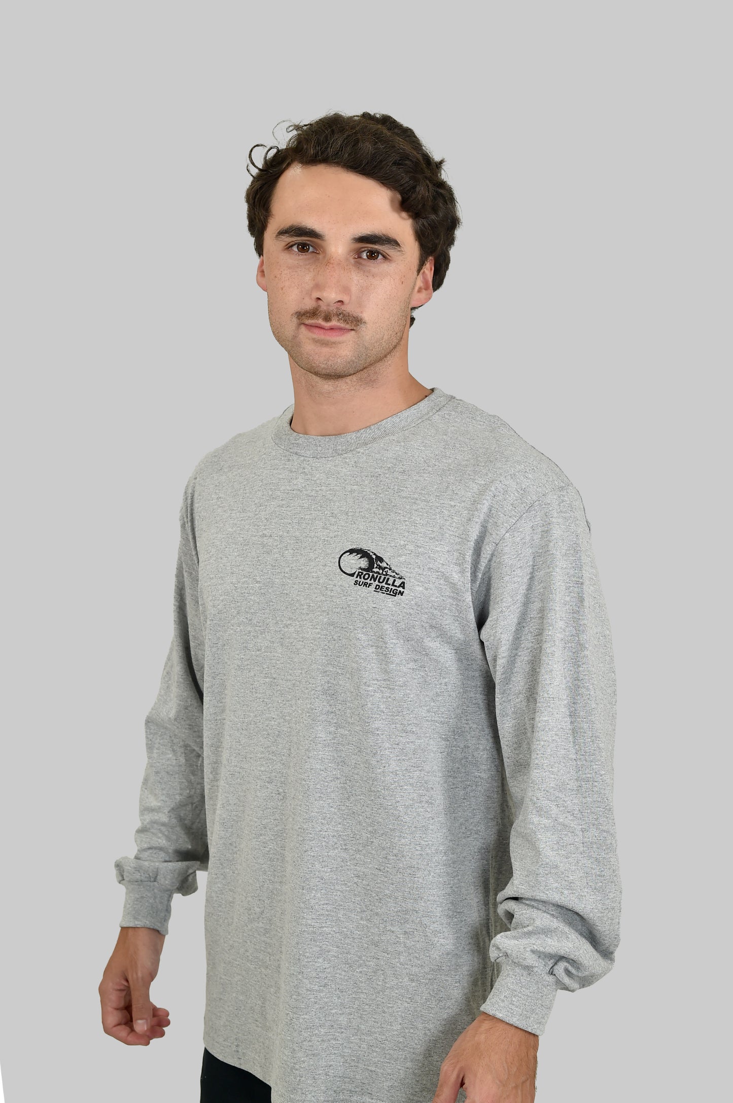 1980 Retro Long Sleeve (Grey)