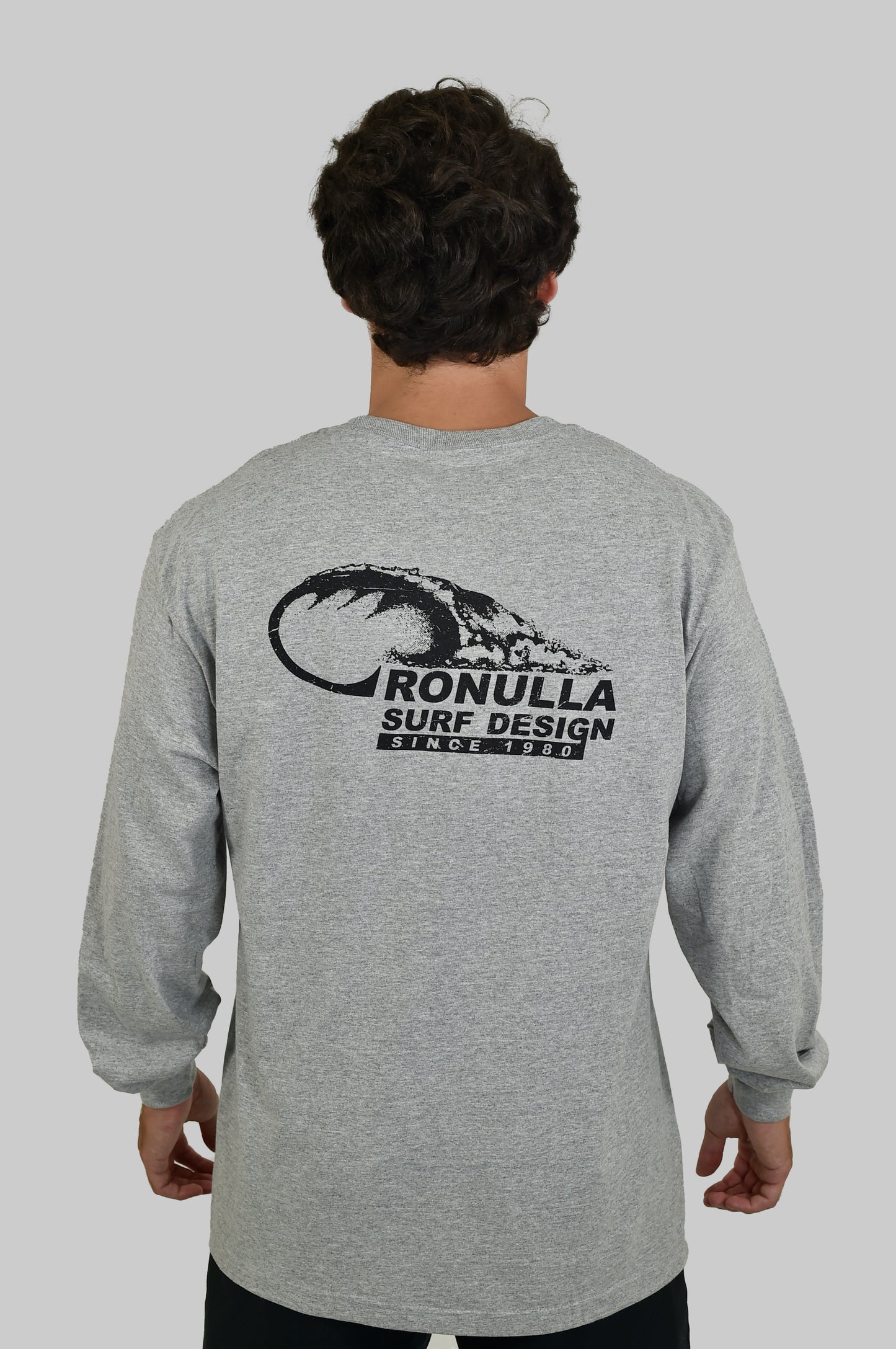 1980 Retro Long Sleeve (Grey)