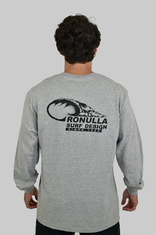 1980 Retro Long Sleeve (Grey)