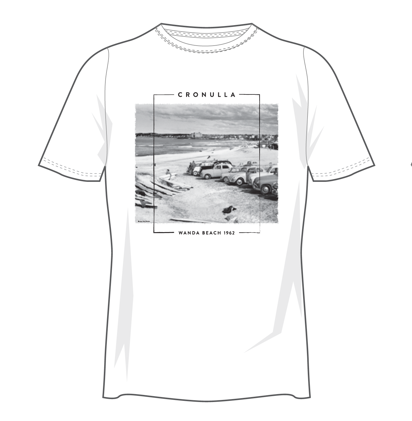 1962 - Wanda Beach Tee (White)